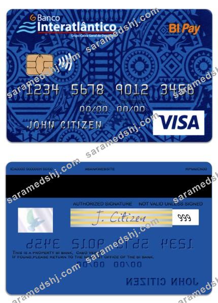 Cabo Verde Banco Interatlantico bank BI Pay visa card
